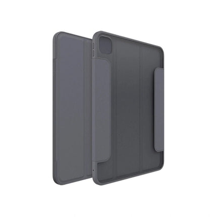 OtterBox Symmetry Folio Apple iPad Pro M4 (11") (5th Gen) Case Thunderstorm (Clear/Dark Grey) - (77 - 95257), Multi - Position Stand - GR Phones