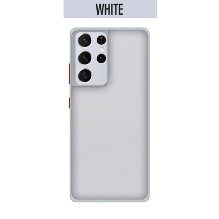 Peach Garden Bumper Matt Shockproof Protective Case Cover For Galaxy S23 Ultra - GR Phones