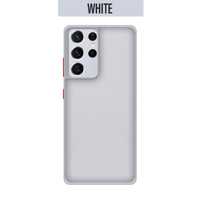 Peach Garden Bumper Matt Shockproof Protective Case Cover For Galaxy S23 Ultra - GR Phones