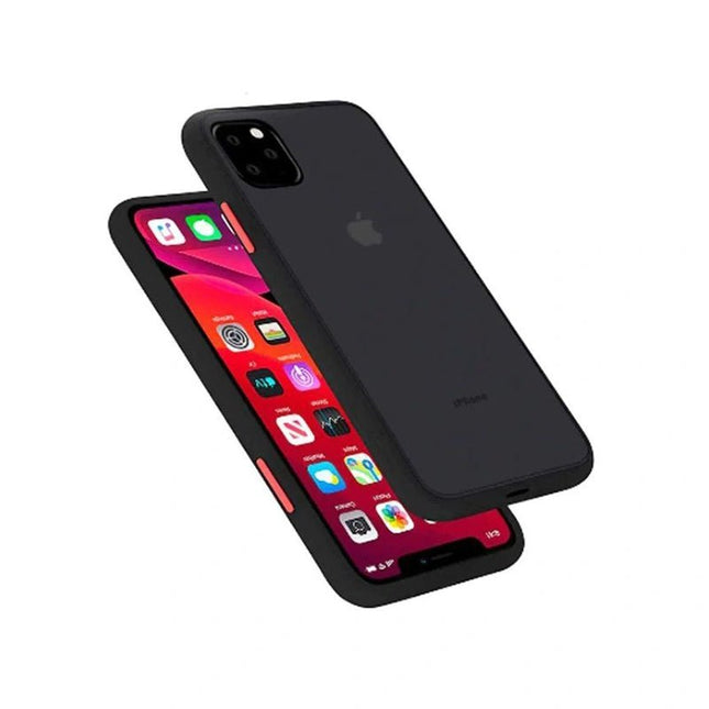 Peach Garden Bumper Matt Shockproof Protective Case Cover For iPhone 15 Pro - GR Phones