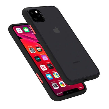 Peach Garden Bumper Matt Shockproof Protective Case Cover For iPhone 15 Pro - GR Phones