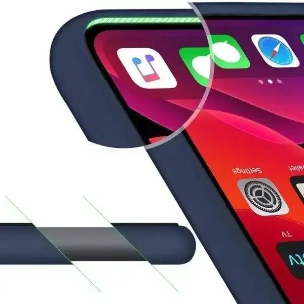 Peach Garden Bumper Matt Shockproof Protective Case Cover For iPhone 15 Pro - GR Phones