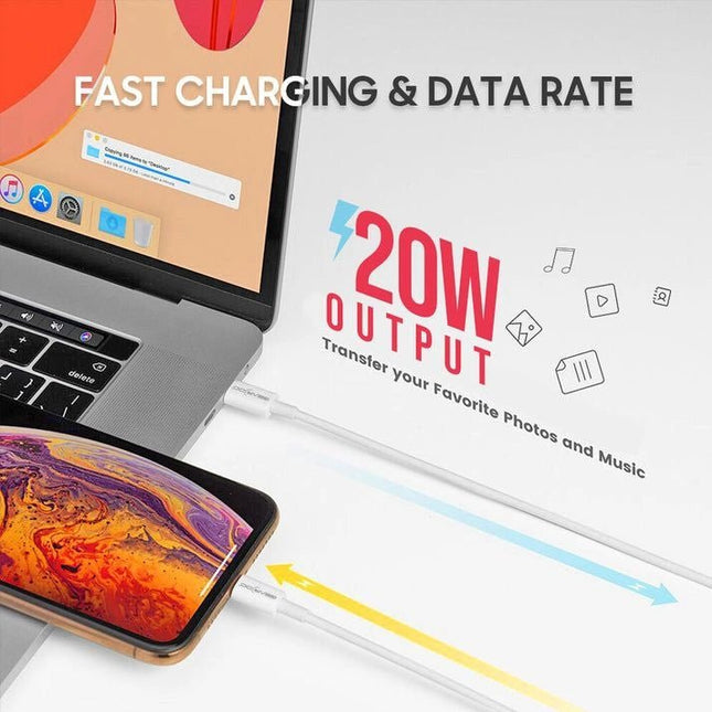 Premium Type C to Lightning Charging Data Cable 1.2m 20W - GR Phones