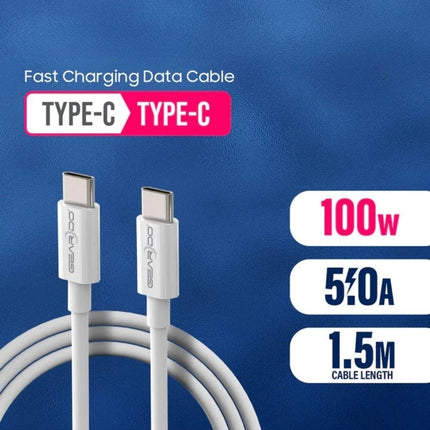 Premium Type C to Type C Charging Data Cable 1.5m 100W - GR Phones