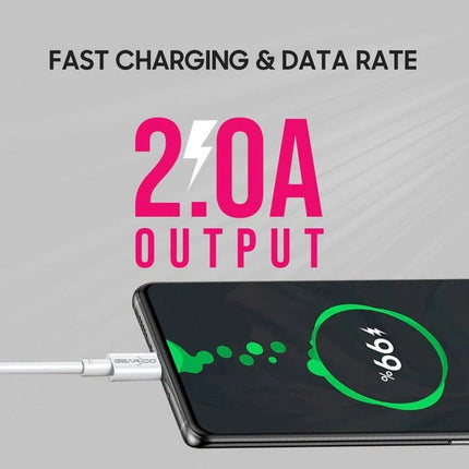 Premium USB to Micro USB Charging Data Cable 1.2m 10W - GR Phones