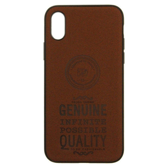 Remax Proda Series Creative Case Cover for iPhone X / XS - Brown - GR Phones