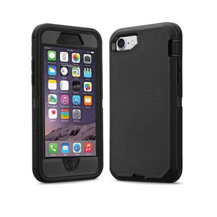 Robot Heavy Duty Case Cover for iPhone 6/ 7/ 8/ SE 2020/ SE 2022 - Black - GR Phones