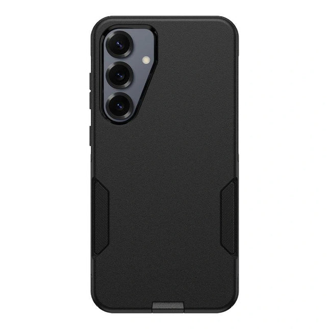 ShockProof Commuter Case Cover for Galaxy S25 Edge - Black - GR Phones