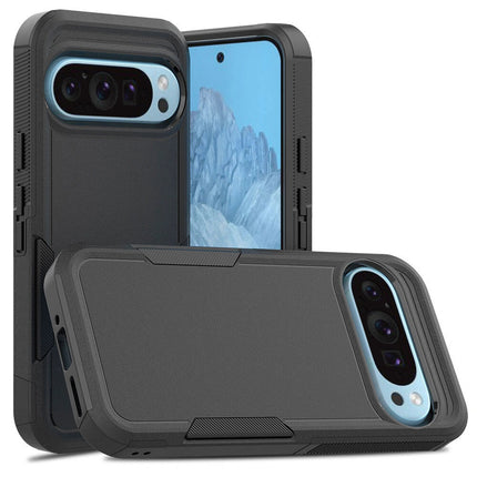 ShockProof Commuter Case Cover For Google Pixel 9 Pro XL - Black - GR Phones