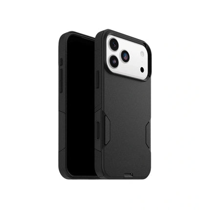 Shockproof Commuter Case Cover for iPhone 17 Pro Max - Black - GR Phones