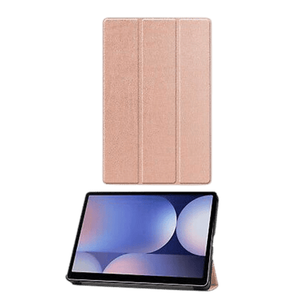 Smart Fold Case Cover for Galaxy Tab S9 Plus/ S10 Plus/ S9 FE Plus - Rose Gold - GR Phones