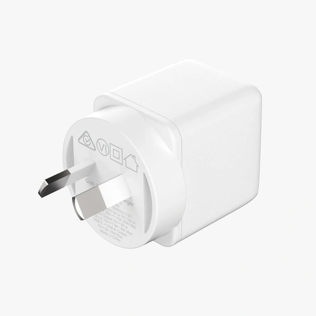 Smart IC 35W Wall Charger Adaptor USB - C + USB - A BC13 - GR Phones