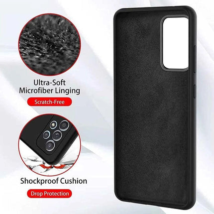 Soft Feeling TPU Case Cover for Galaxy A73 5G - Black - GR Phones