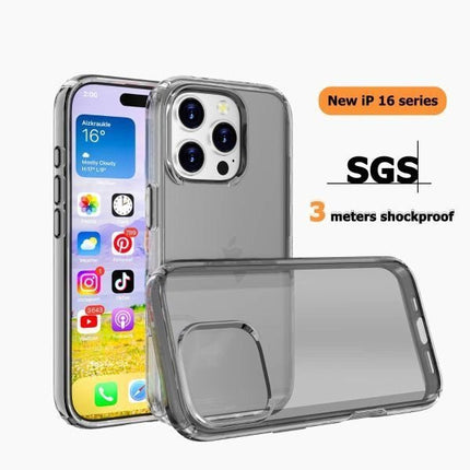 Stay Black Case Cover For iPhone 16E/ 17E - GR Phones