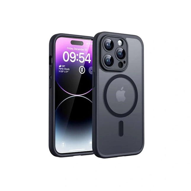 Stay Black Magnetic Case Cover for iPhone 14 Pro - GR Phones