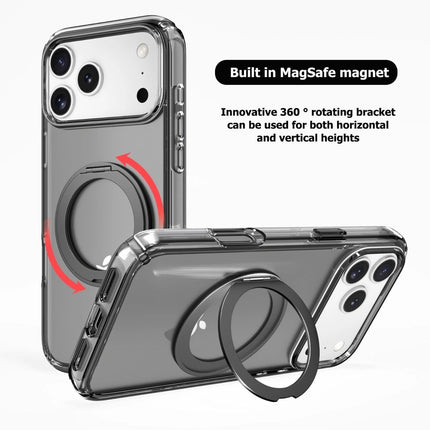Stay Black Rotative Magsafe Ring Case Cover for Galaxy S26 Ultra - GR Phones