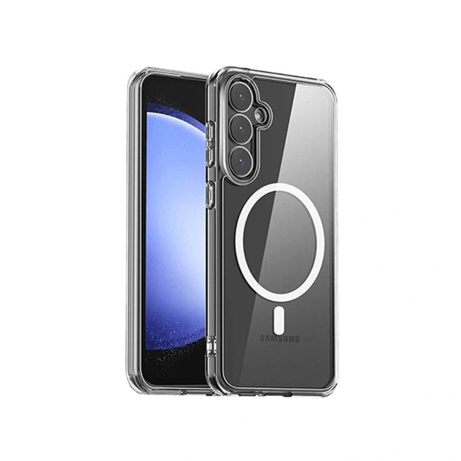 Stay Clear Magnetic Case Cover For Galaxy S24 Plus/ S25 Plus - Transparent - GR Phones