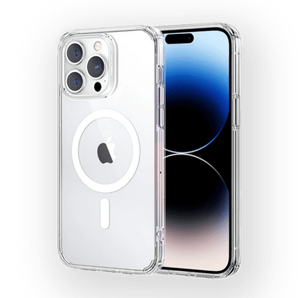 Stay Clear Magnetic Case Cover For iPhone 14 Pro Max - Transparent - GR Phones