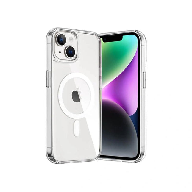 Stay Clear Magnetic Case Cover For iPhone 14 - Transparent - GR Phones