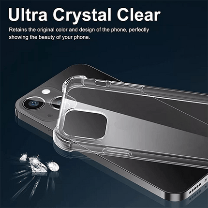 Super Protect Case Cover for iPhone 16 Plus - Transparent - GR Phones