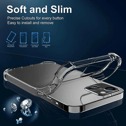 Super Protect Case Cover for iPhone 16 Pro Max - Transparent - GR Phones