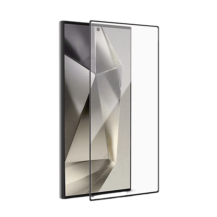 Super Smooth Curved Tempered Glass Protector with Retail Pack for Galaxy S24 Ultra - GR Phones