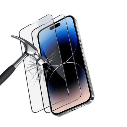 Super Smooth Tempered Glass Protector for iPhone 16 Plus/ 15 Plus/ 15 Pro Max - GR Phones