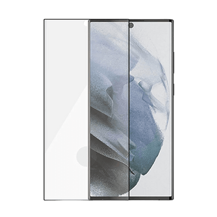 Super Smooth Tempered Glass Protector with Retail Pack for Galaxy S22 Ultra - GR Phones