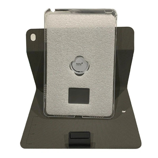 Totu Smart Fold 360 Rotative Leather Case Cover for iPad Mini 4 - Black - GR Phones