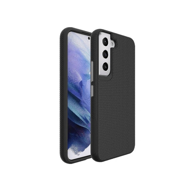 Triangle Armor Case Cover For Galaxy S22 - Black - GR Phones