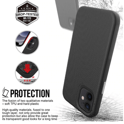 Triangle Armor Case Cover For Galaxy S23 Plus - Rose Gold - GR Phones