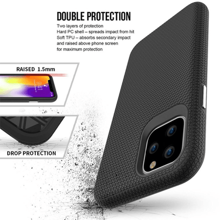 Triangle Armor Case Cover For iPhone 14 Pro - Black - GR Phones