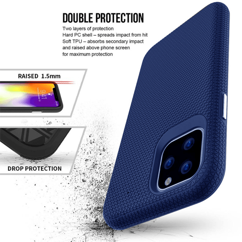 Triangle Armor Case Cover For iPhone 14 Pro - Navy - GR Phones