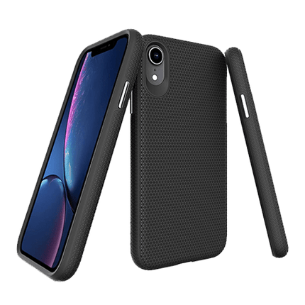 Triangle Armor Case Cover For iPhone XR - Black - GR Phones