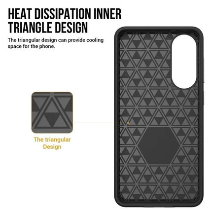 Triangle Armour Case Cover for Galaxy S25 Edge - Black - GR Phones