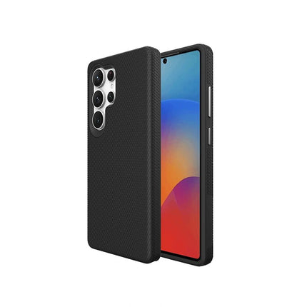 Triangle Armour Case Cover for Galaxy S25 Ultra - Black - GR Phones