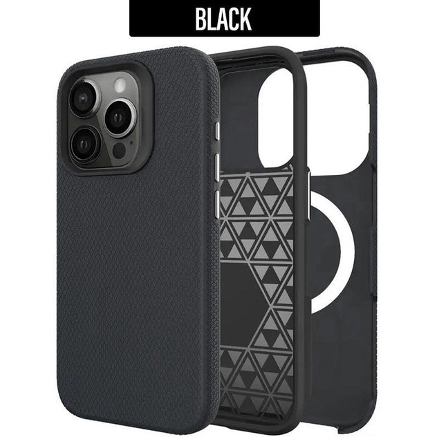Triangle Armour Case Cover for iPhone 17 Pro / 18 Pro- Black - GR Phones