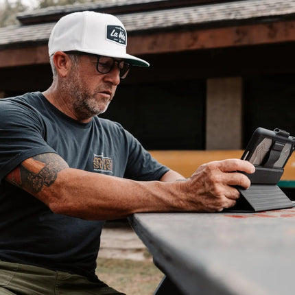 UAG Apple iPad 11th (A16) / 10th Gen Bluetooth Keyboard with Trackpad & Backlit Keys Rugged Case - Black /Ash (124020114031) - GR Phones