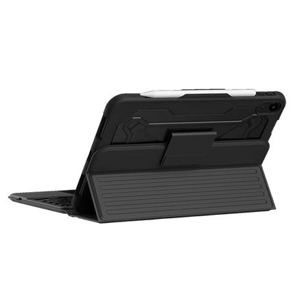 UAG Apple iPad 11th (A16) / 10th Gen Bluetooth Keyboard with Trackpad & Backlit Keys Rugged Case - Black /Ash (124020114031) - GR Phones