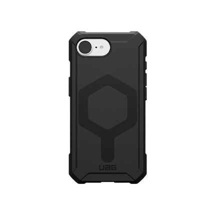 UAG Essential Armor MagSafe iPhone 16E (6.1") Rugged Case - Black (114496114040), 15ft. Drop Protection, Slim, Sleek,Built - in Magnet - GR Phones