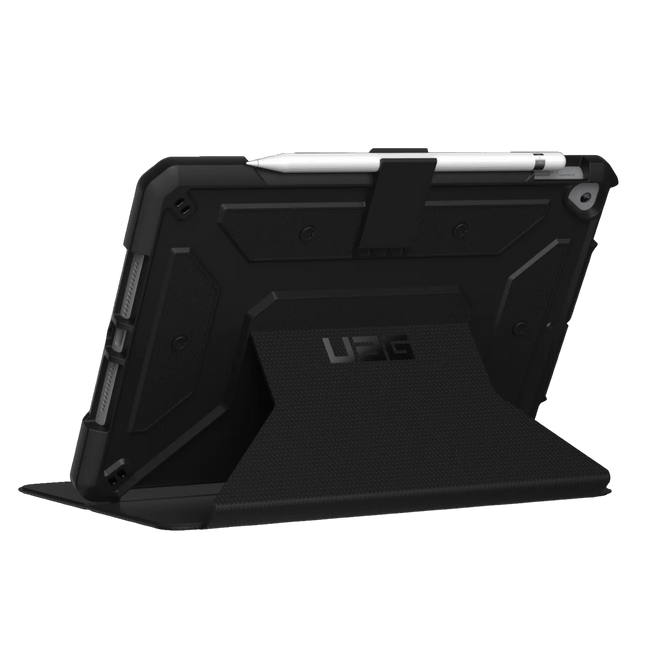 UAG Metropolis Apple iPad (10.2") (9th/8th/7th Gen) Folio Rugged Case - Black(121916114040), DROP+ Military Standard - GR Phones