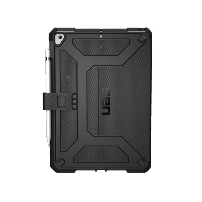UAG Metropolis Apple iPad (10.2") (9th/8th/7th Gen) Folio Rugged Case - Black(121916114040), DROP+ Military Standard - GR Phones