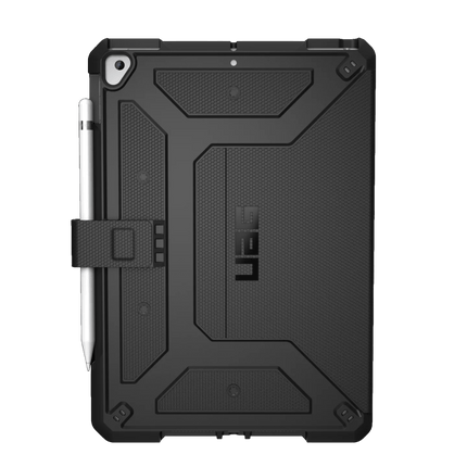 UAG Metropolis Apple iPad (10.2") (9th/8th/7th Gen) Folio Rugged Case - Black(121916114040), DROP+ Military Standard - GR Phones