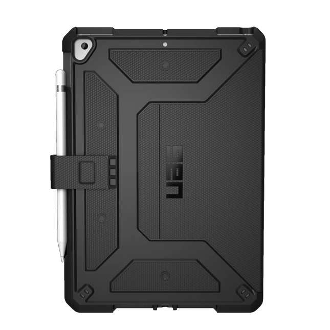 UAG Metropolis Apple iPad (10.2") (9th/8th/7th Gen) Folio Rugged Case - Black(121916114040), DROP+ Military Standard - GR Phones