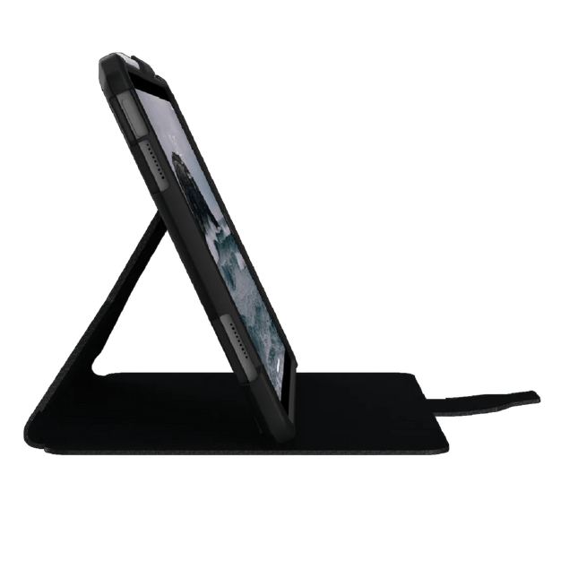 UAG Metropolis Apple iPad 11th (A16) / 10th Gen Folio Rugged Case - Black (123396114040), DROP+ Military Standard, Adjustable Stand - GR Phones