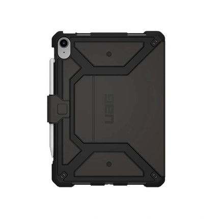 UAG Metropolis SE Apple iPad 11th (A16) / 10th Gen Folio Rugged Case - Black (12339X114040), DROP+ Military Standard, Adjustable Stand - GR Phones
