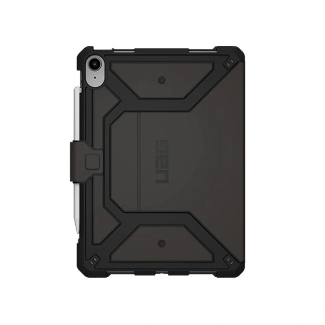 UAG Metropolis SE Apple iPad 11th (A16) / 10th Gen Folio Rugged Case - Black (12339X114040), DROP+ Military Standard, Adjustable Stand - GR Phones