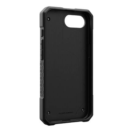 UAG Monarch Pro iPhone 16E (6.1") Rugged Case - Titanium (114497113636), 25ft. Drop Protection,5X Military Drop - Test,Built - in Magnet - GR Phones