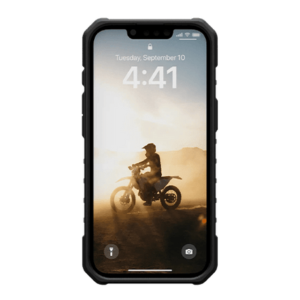 UAG Pathfinder MagSafe iPhone 16E (16.1") Rugged Case - Black (114499114040), 18ft Drop Protection (5.4M), Raised Screen Surround - GR Phones