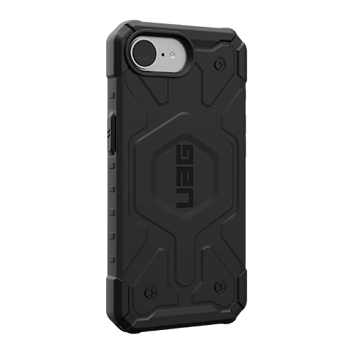 UAG Pathfinder MagSafe iPhone 16E (16.1") Rugged Case - Black (114499114040), 18ft Drop Protection (5.4M), Raised Screen Surround - GR Phones